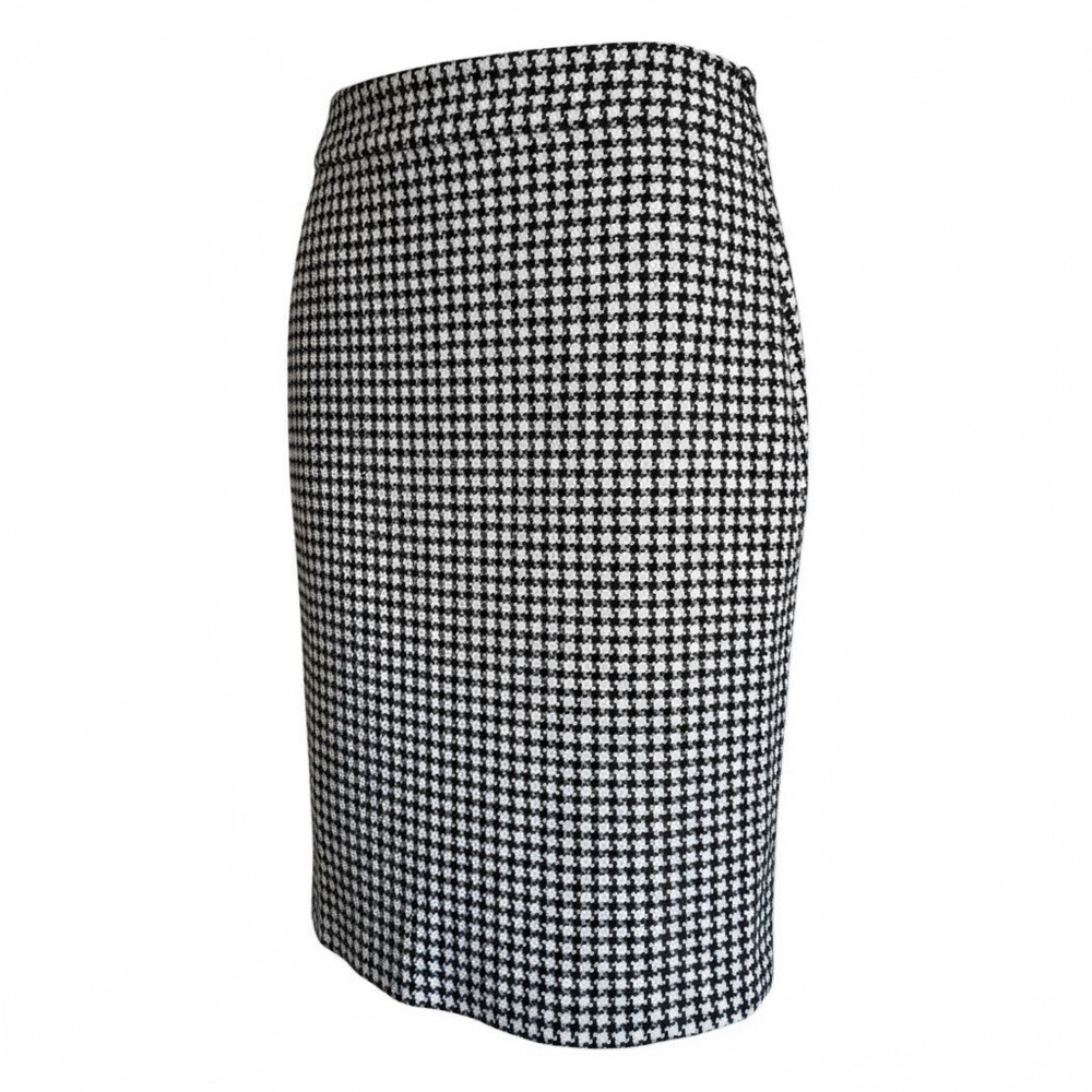 Georgiou Studio Wool Blend Houndstooth Pencil skirt. Size XL GUC vintage?